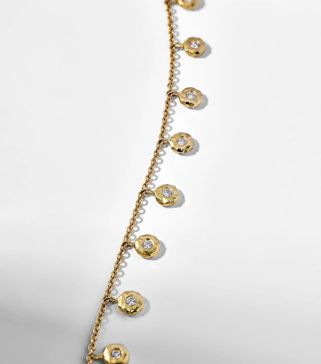 Octavia Elizabeth - Nesting Gem 18kt gold bracelet with diamonds