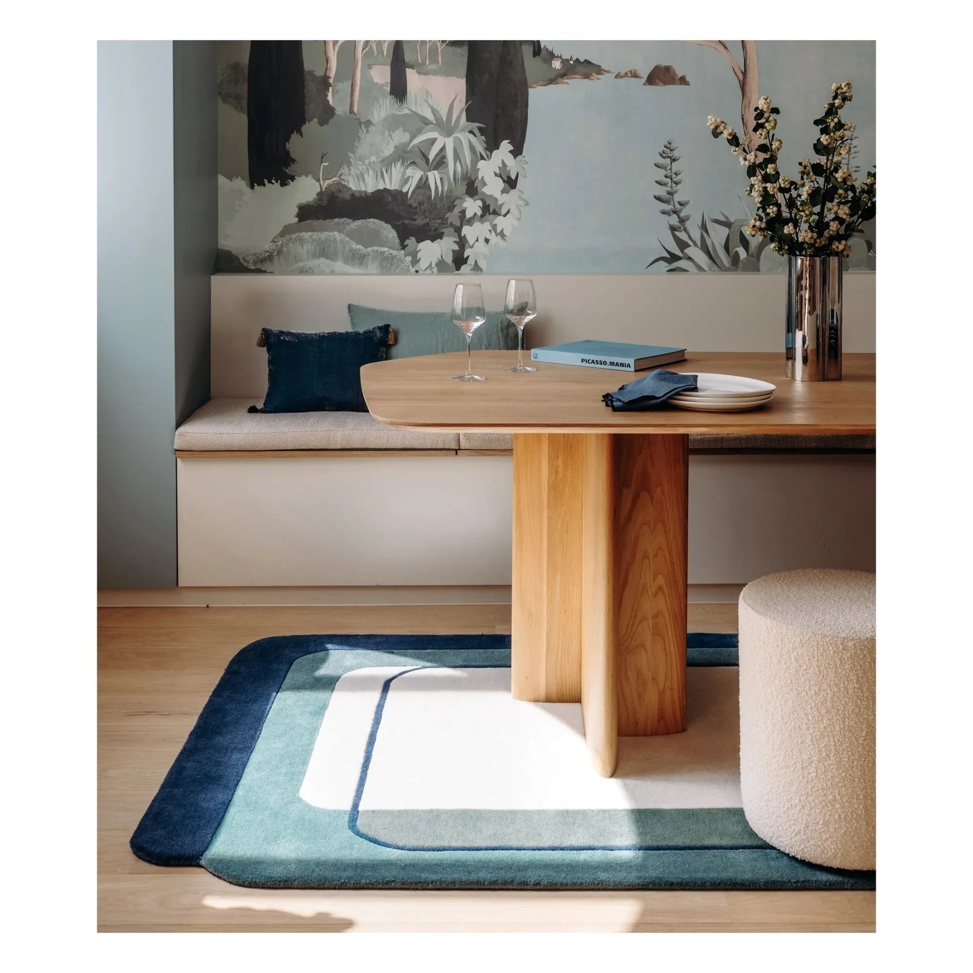 Edito - Echo carpet | Blue