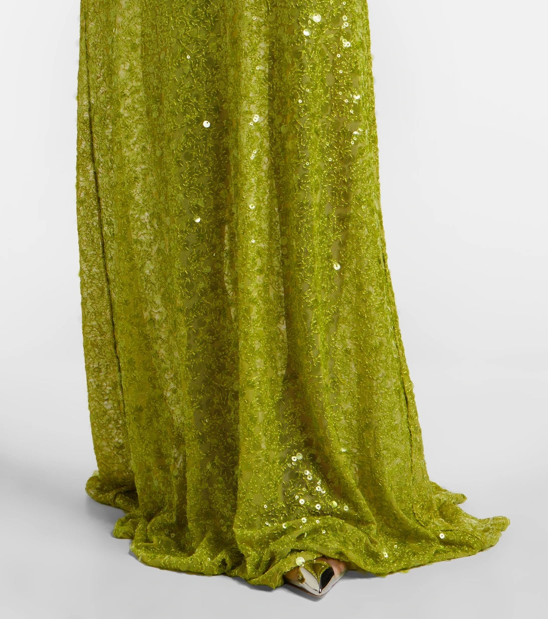 David Koma - Sequined draped gown