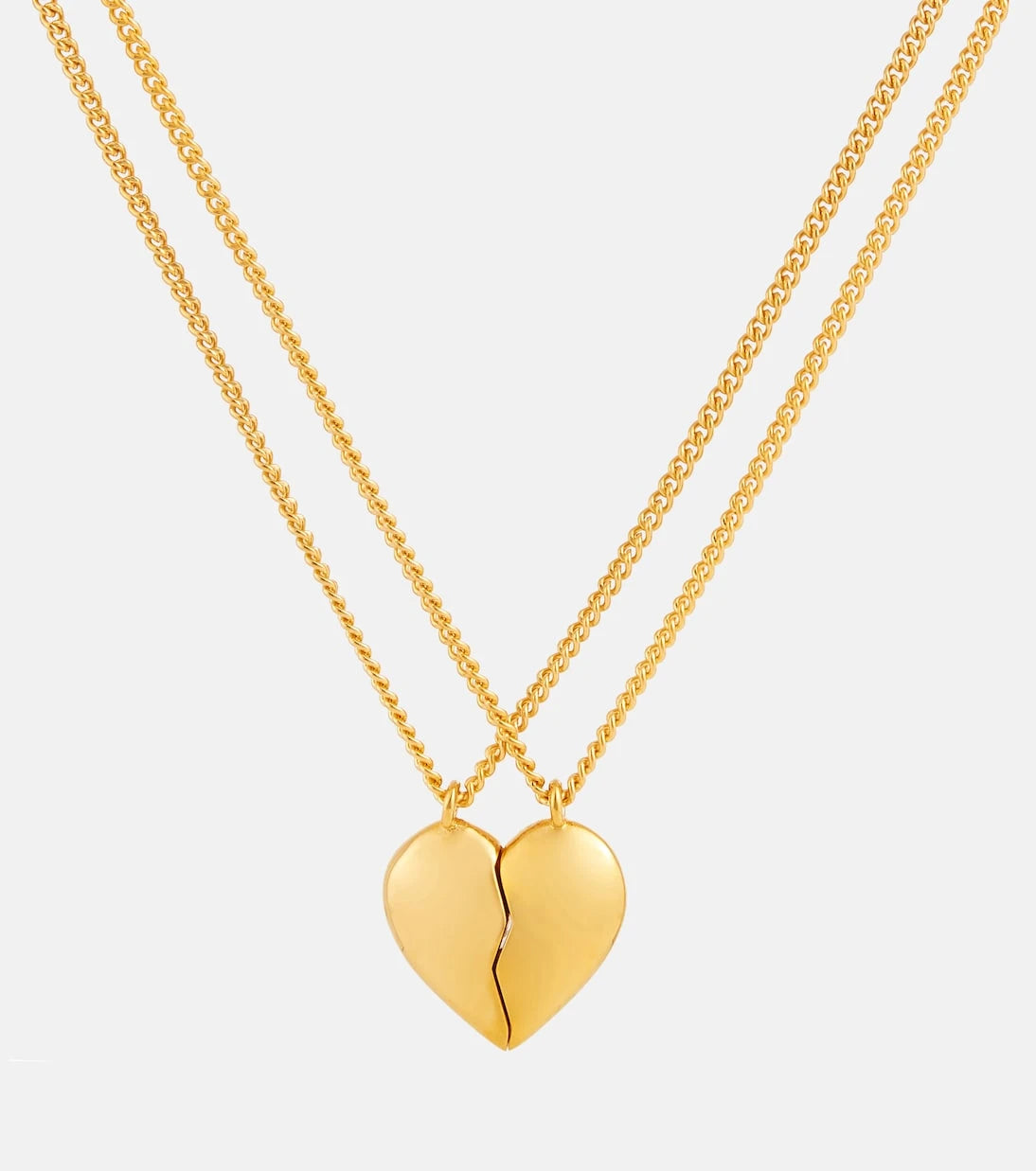 Balenciaga - Lovelock Double embellished necklace