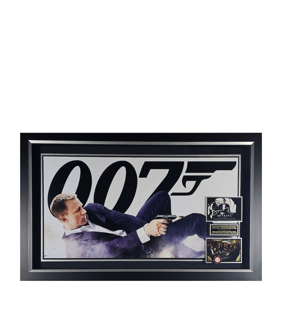 James Bond Skyfall Daniel Craig Signed Framed Display