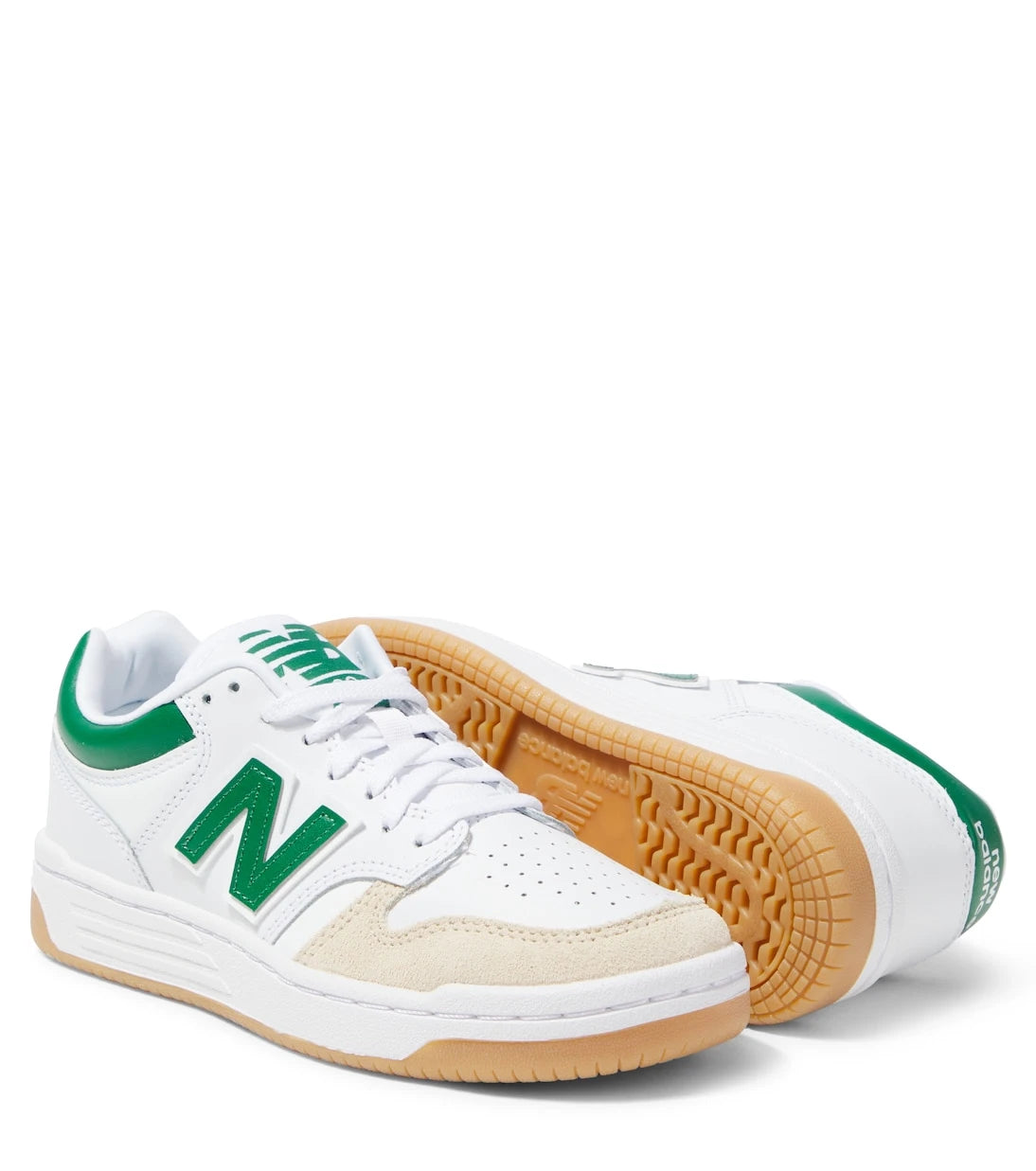 New Balance Kids - حذاء رياضي جلد 480 للأطفال