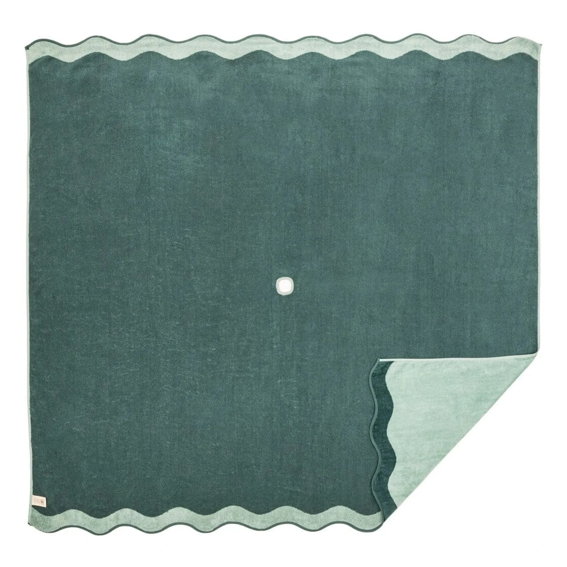 Business & Pleasure Co. - Beach towel with hole | Green