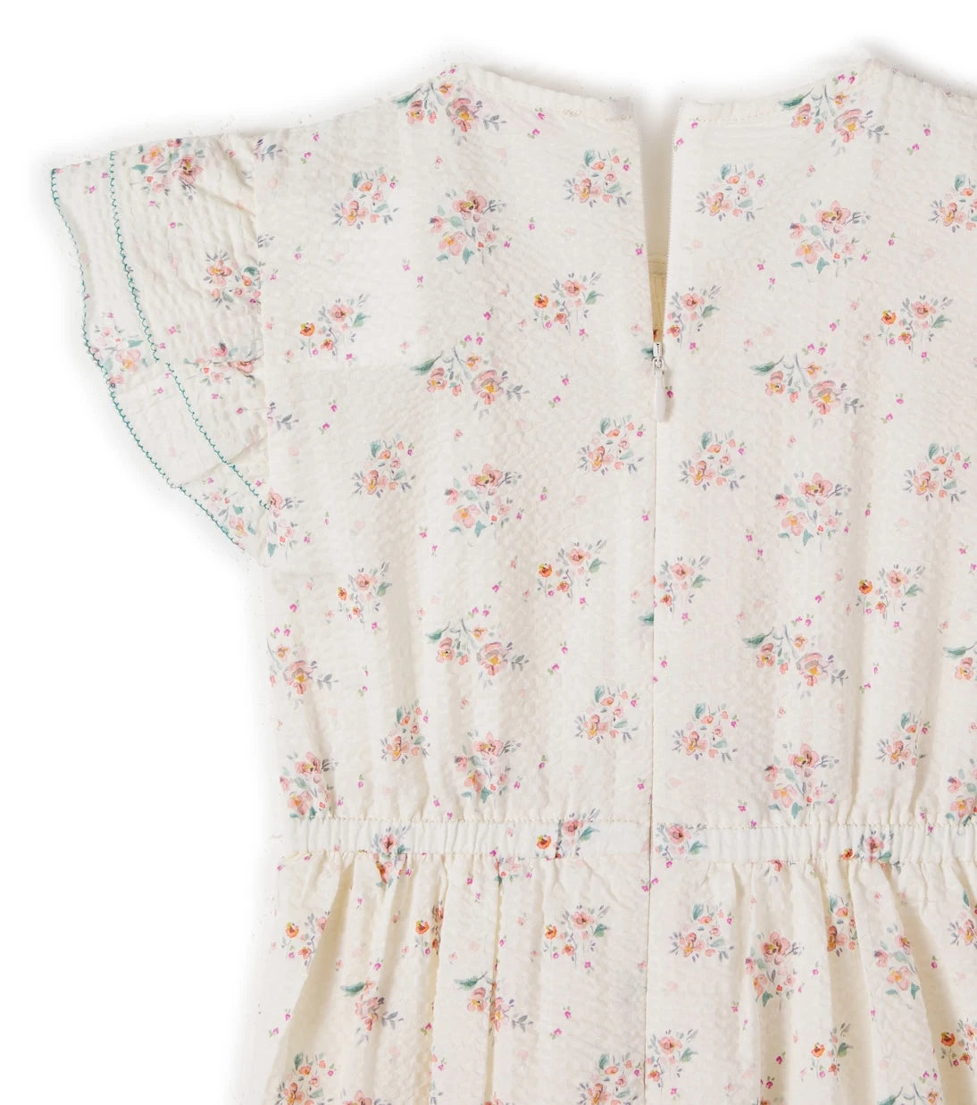 C'era Una Volta - Ester floral shirred cotton dress