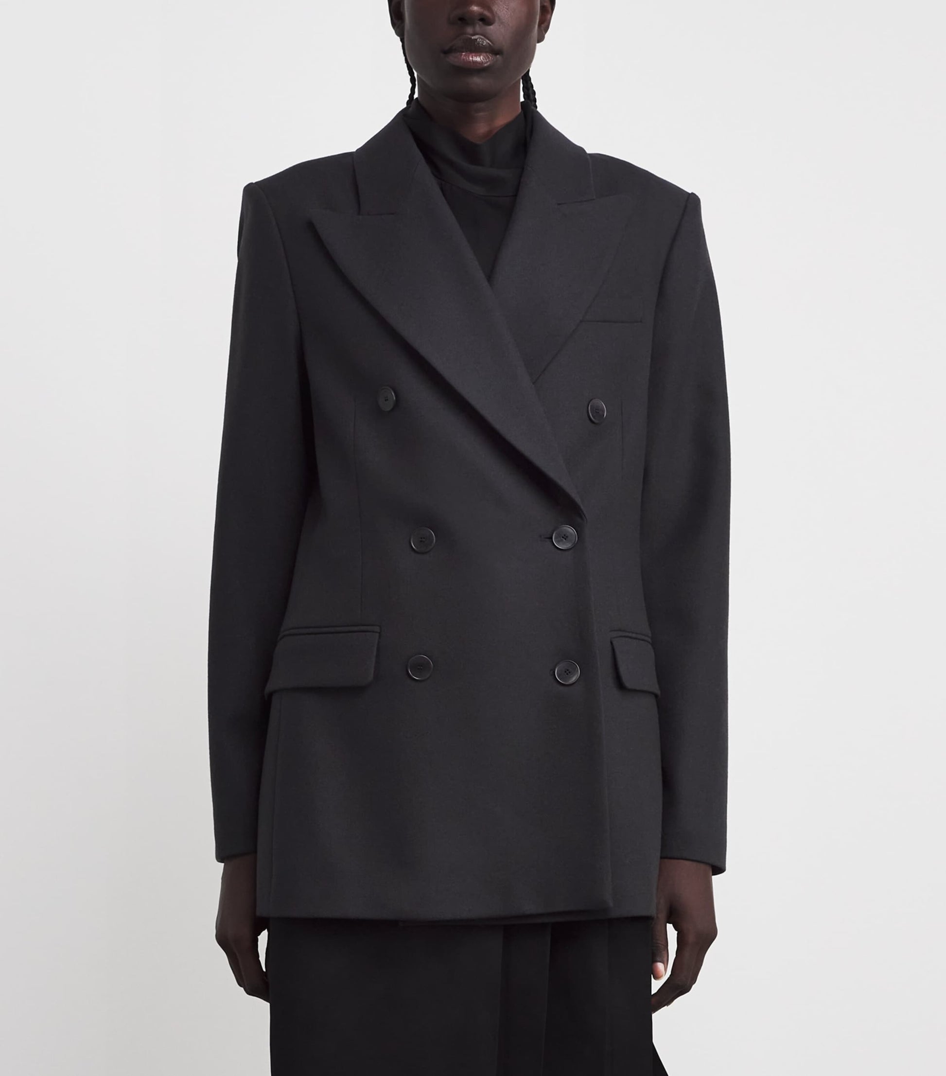 Virgin Wool Flannel Valery Blazer