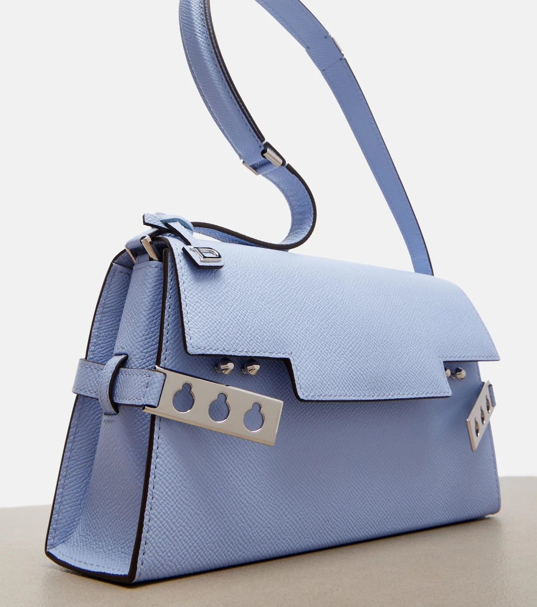 Delvaux - Tempête To Go Small leather shoulder bag
