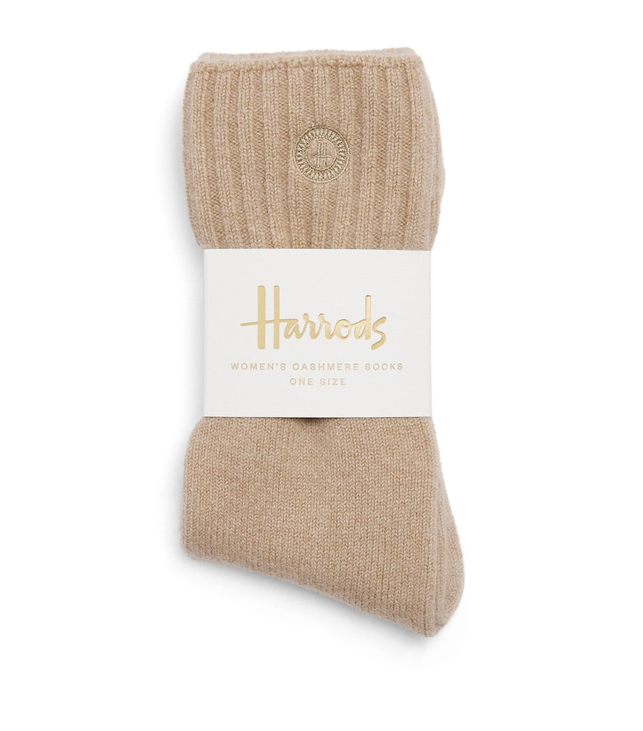 Neutral Cashmere Socks