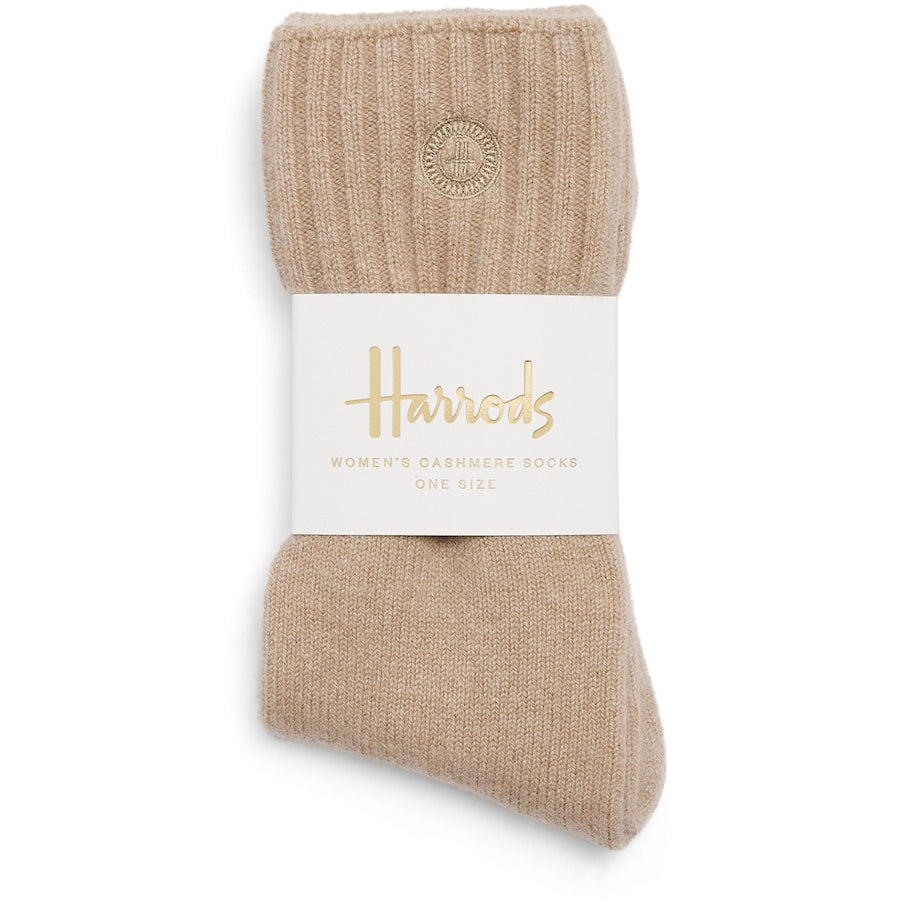 Neutral Cashmere Socks