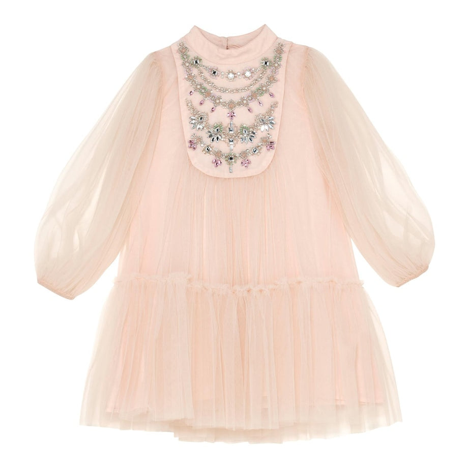 Tutu Du Monde Ivory Tulle Crown Jewel Dress (12 Years)