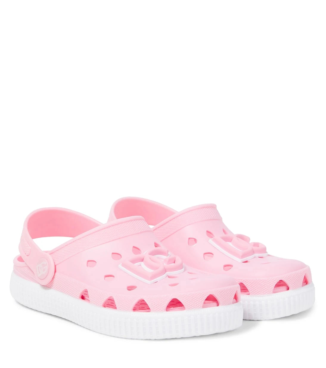 Dolce&Gabbana Kids - DG slingback clogs