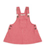 Denim Stripe Overall Dress (12 Months-4 Years)
