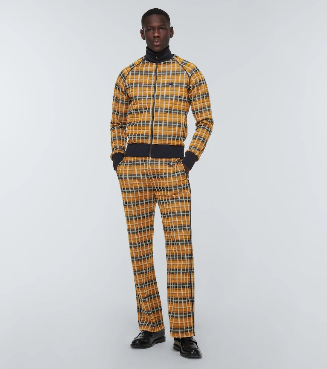 Wales Bonner - Samuel checked track pants