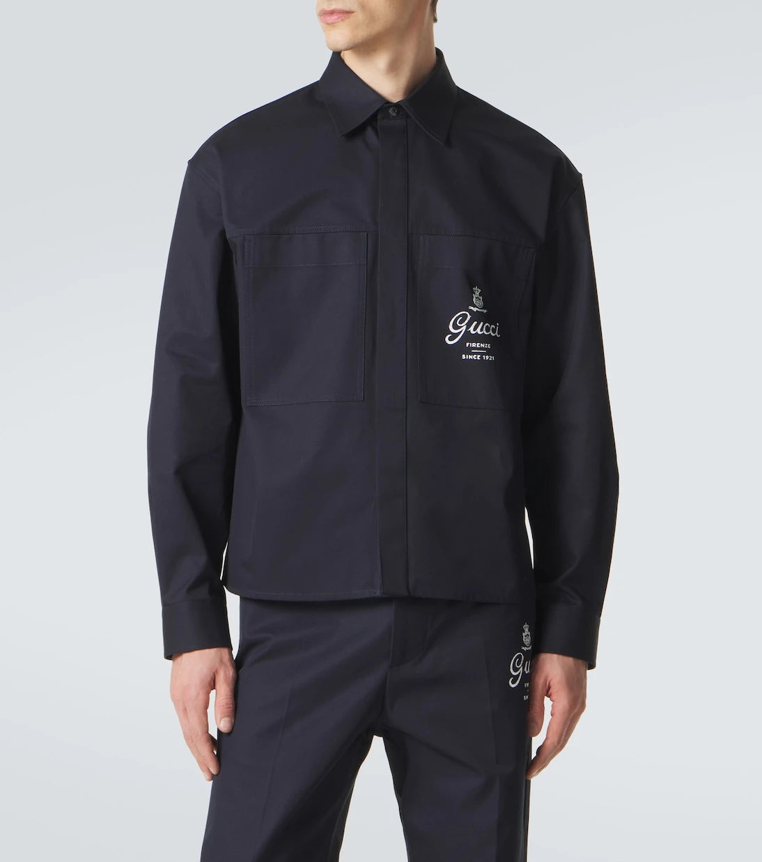 Gucci - Logo cotton shirt