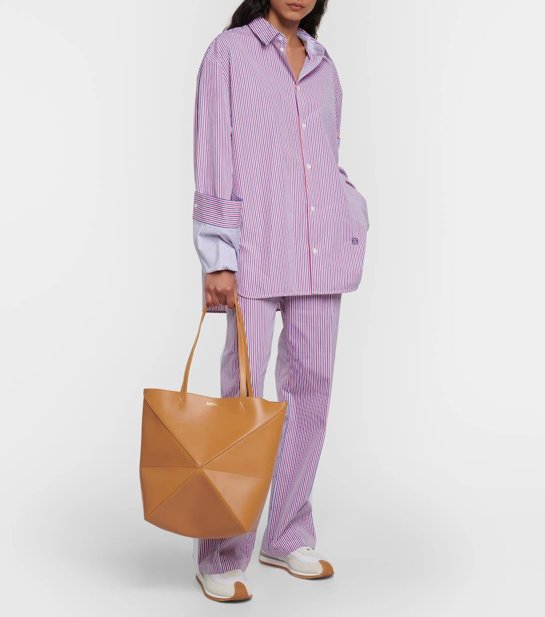 Loewe - Puzzle Fold Medium leather tote bag