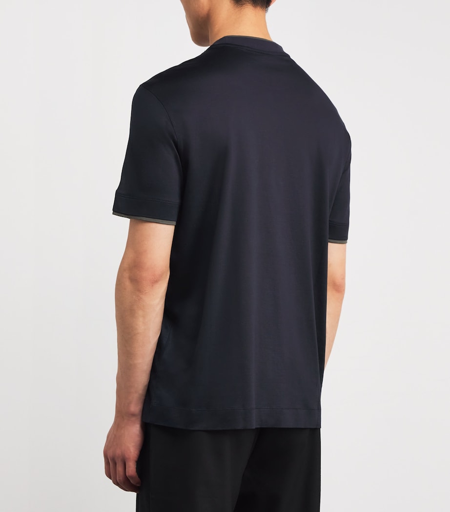 Emporio Armani Rubberised Logo T-Shirt