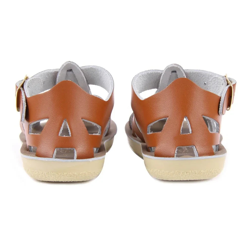 Salt-Water - Shark Leather Waterproof Sandals | Camel