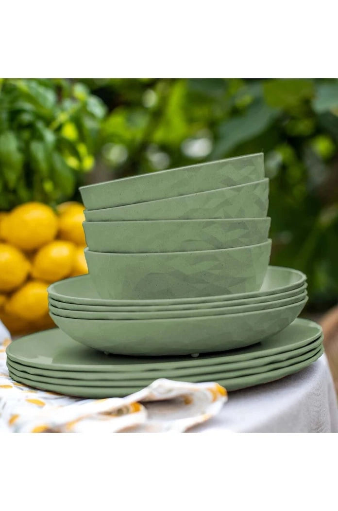 Koziol Club Organic Nature 26 cm Yemek Tabağı Seti (4 Parça)