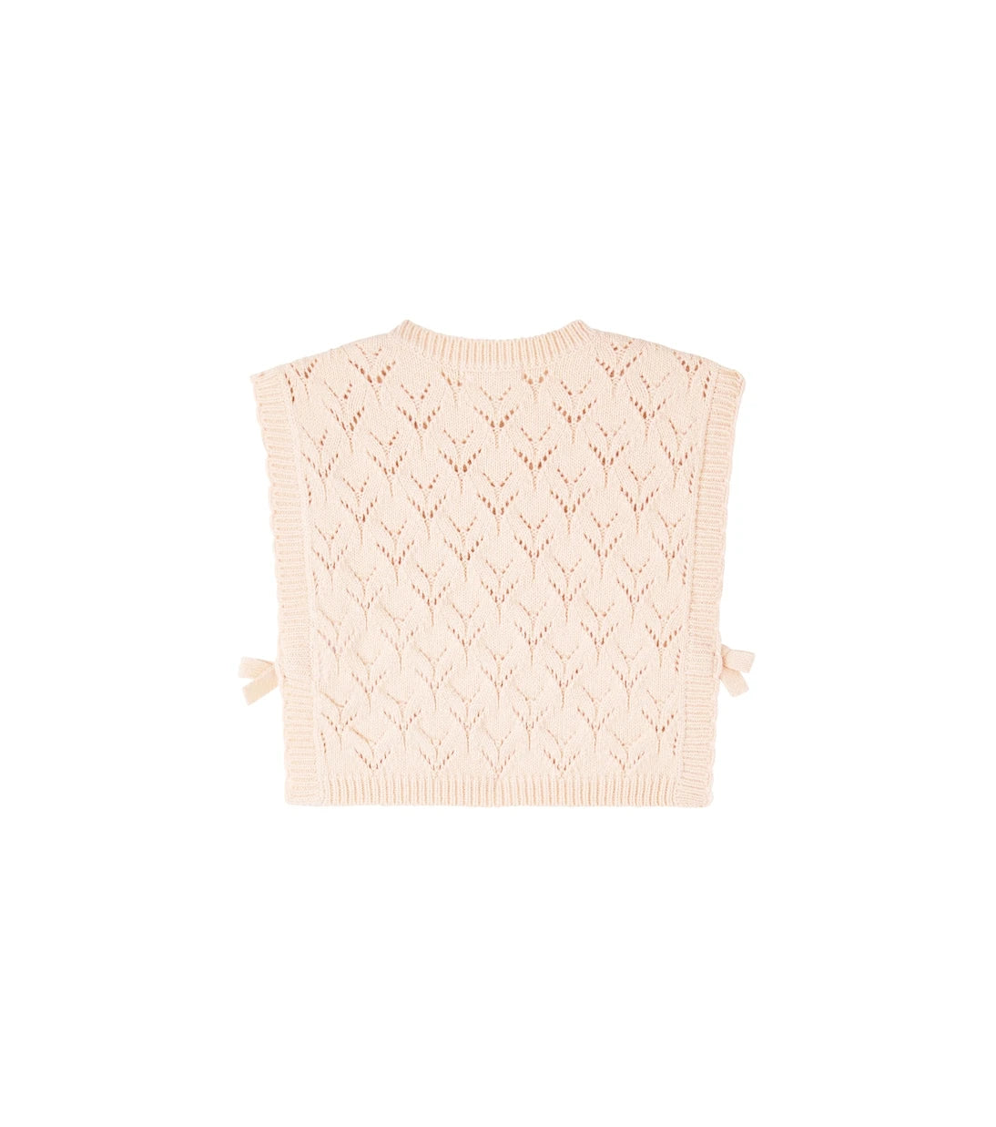 Louise Misha - Yuliya open-knit floral top
