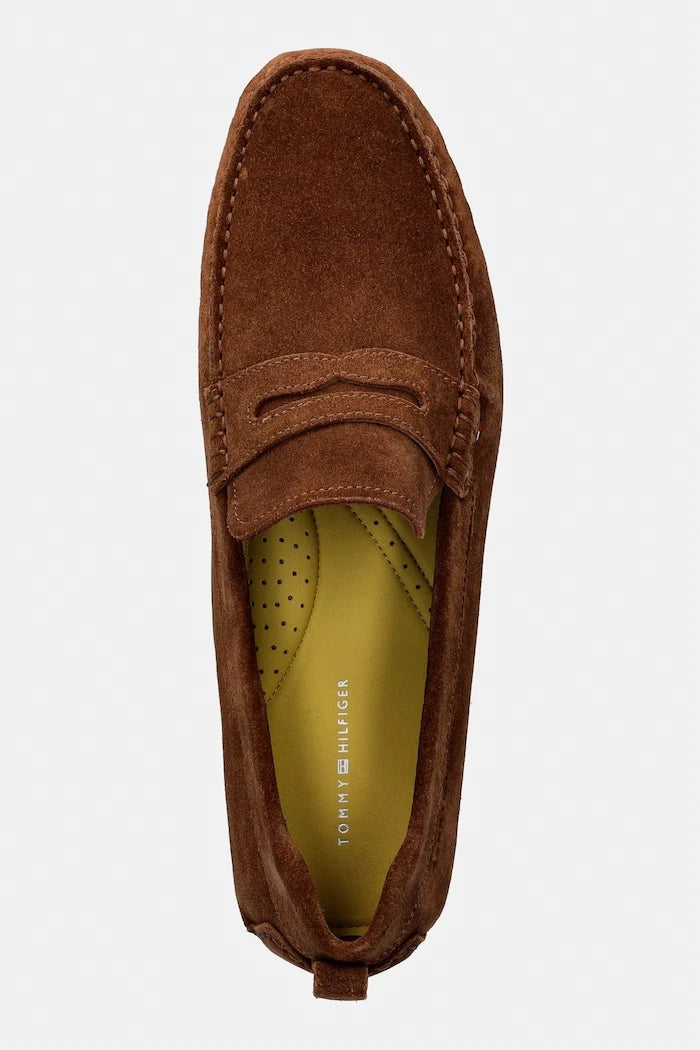 Tommy Hilfiger Erkek Süet Mokasen CORE HILFIEGR SUEDE DRIVER