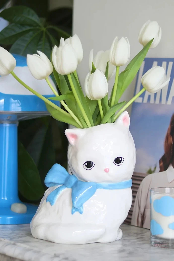 Декоративна ваза Fluid Market Cat