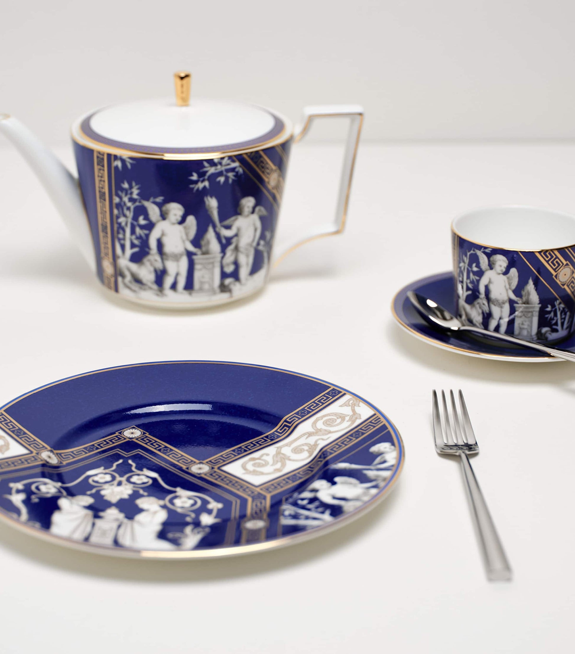 Renaissance Teacup and Saucer