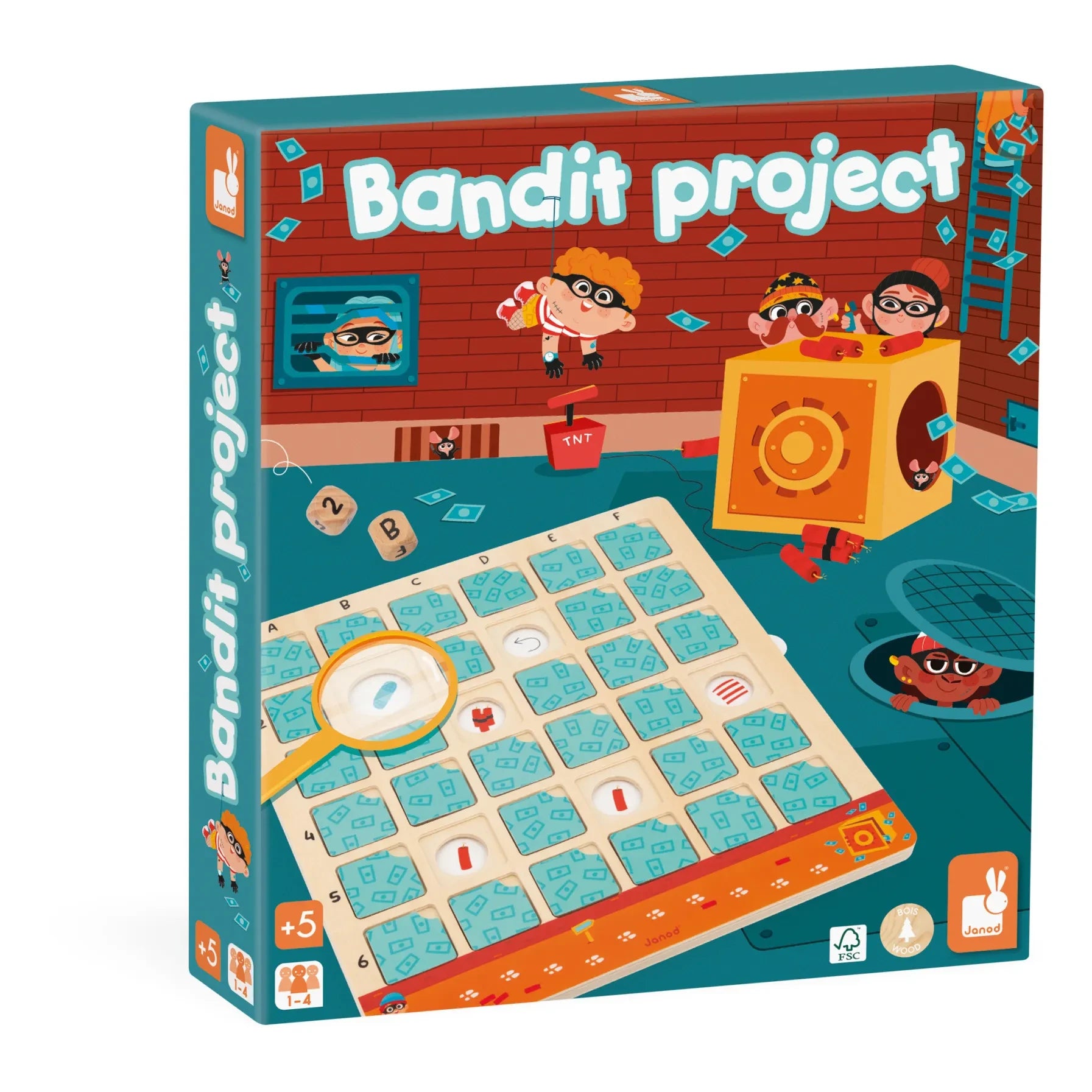 Janod - Bandit Project - Educational game