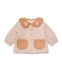 Cotton Sherpa-Trim Astrid Jacket (6-36 Months)