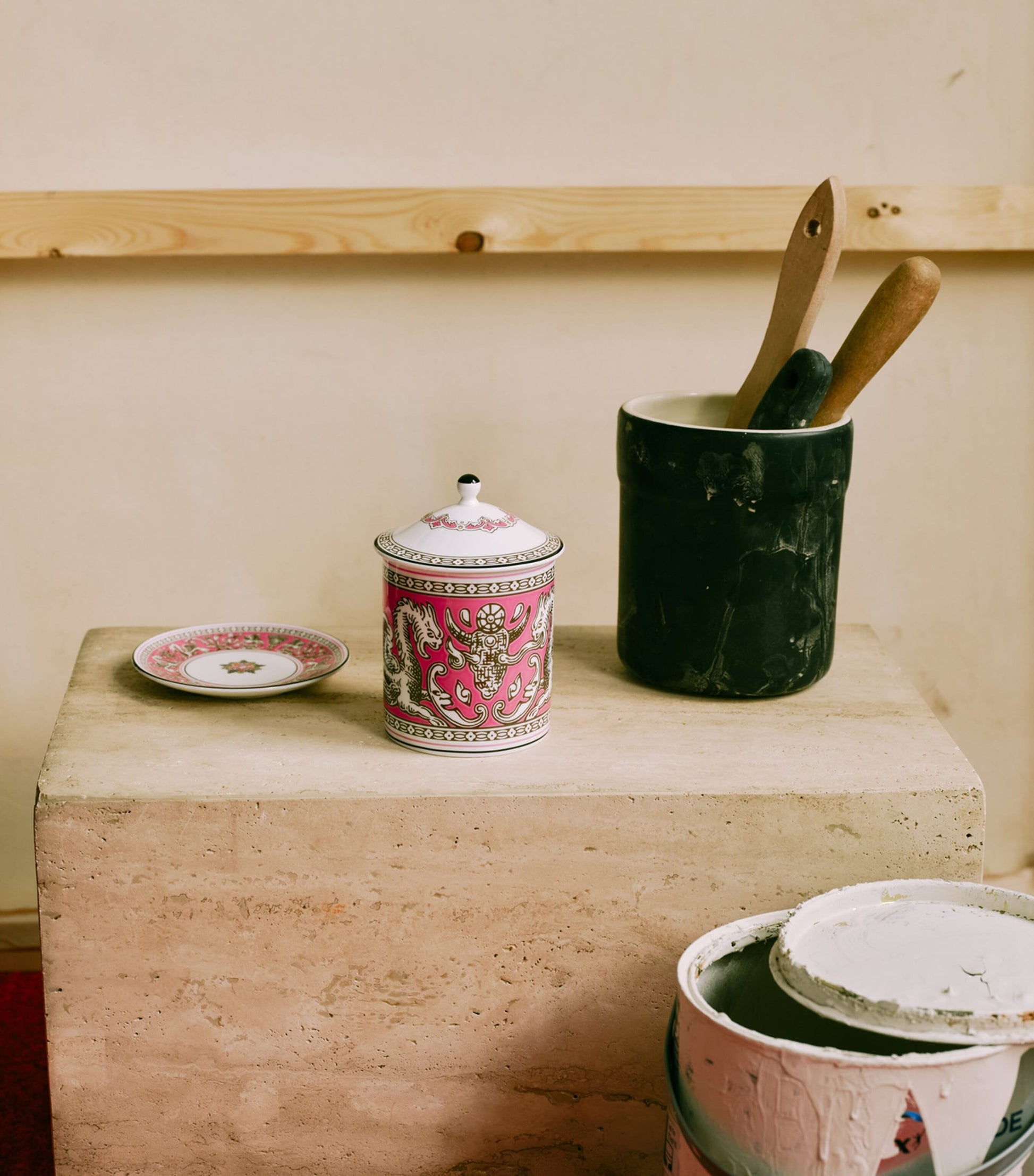 Florentine Fuchsia Petite Tray (12cm)