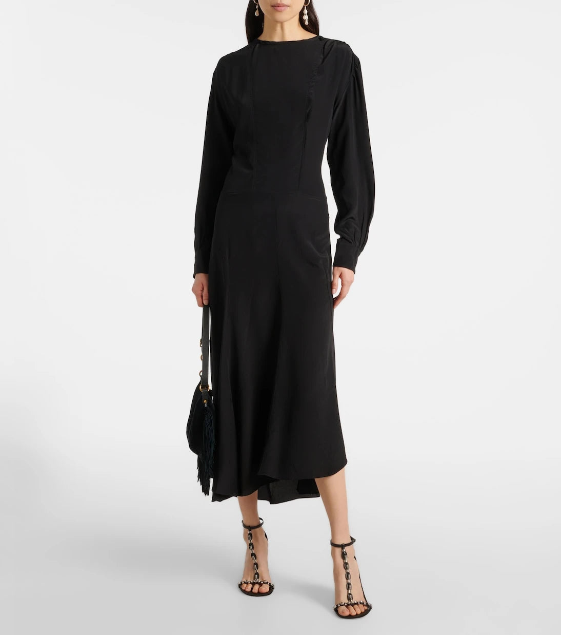 Isabel Marant - Hanane ruffled silk maxi dress