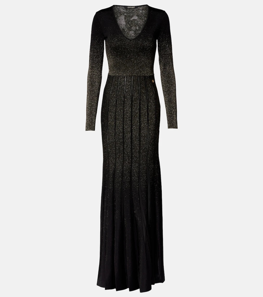 Roberto Cavalli - Glitter pleated gown