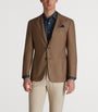 Dunhill Brown Cashmere-Mohair-Silk Cavendish Blazer