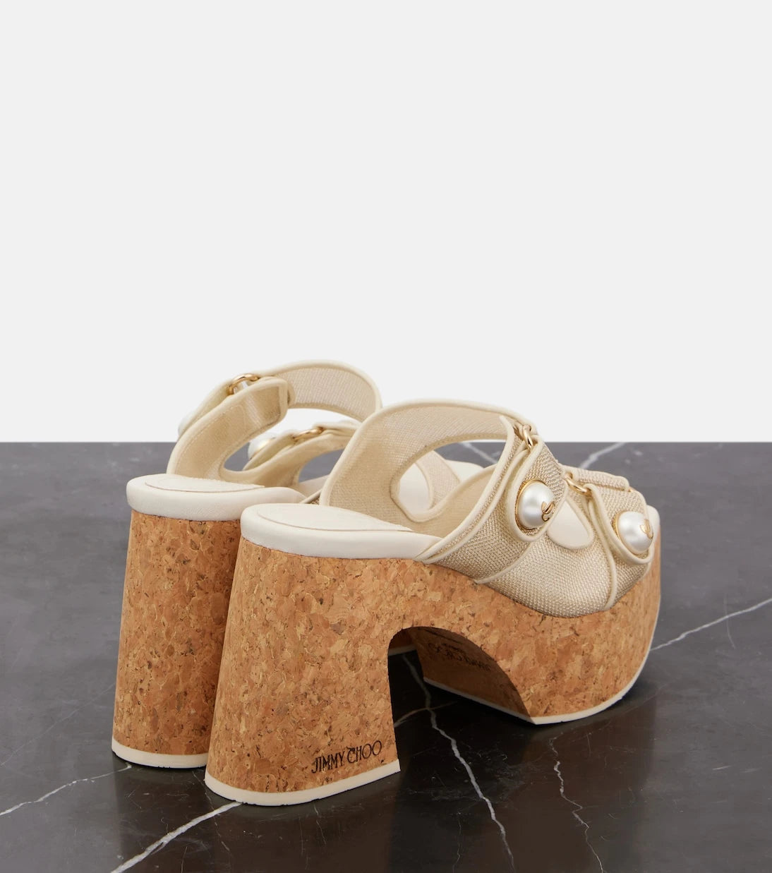 Jimmy Choo - Fayence 95 platform sandals