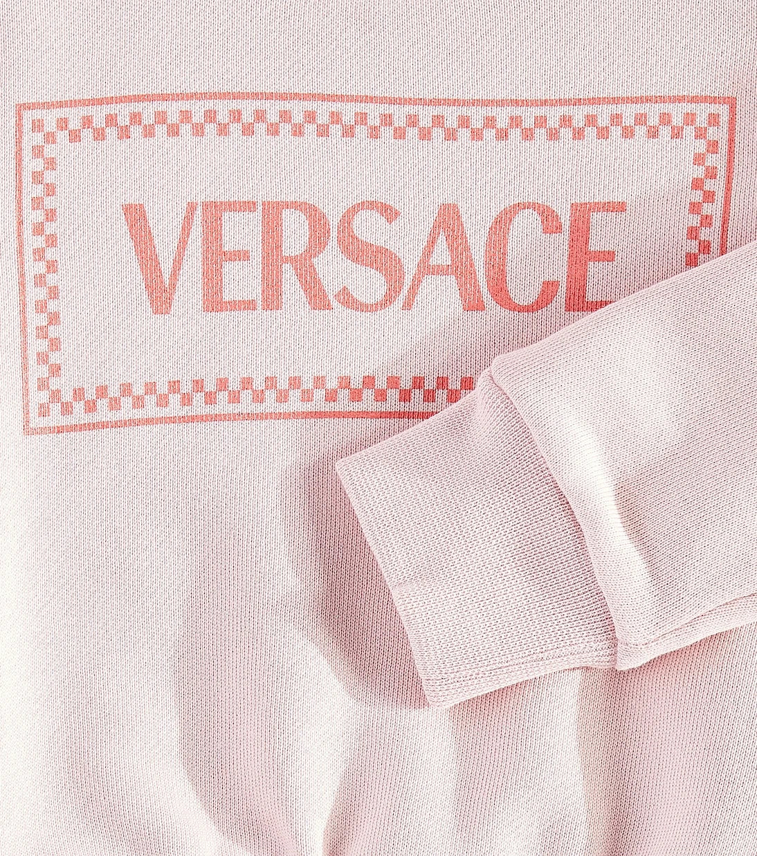 Versace Kids - Baby logo cotton jersey sweater