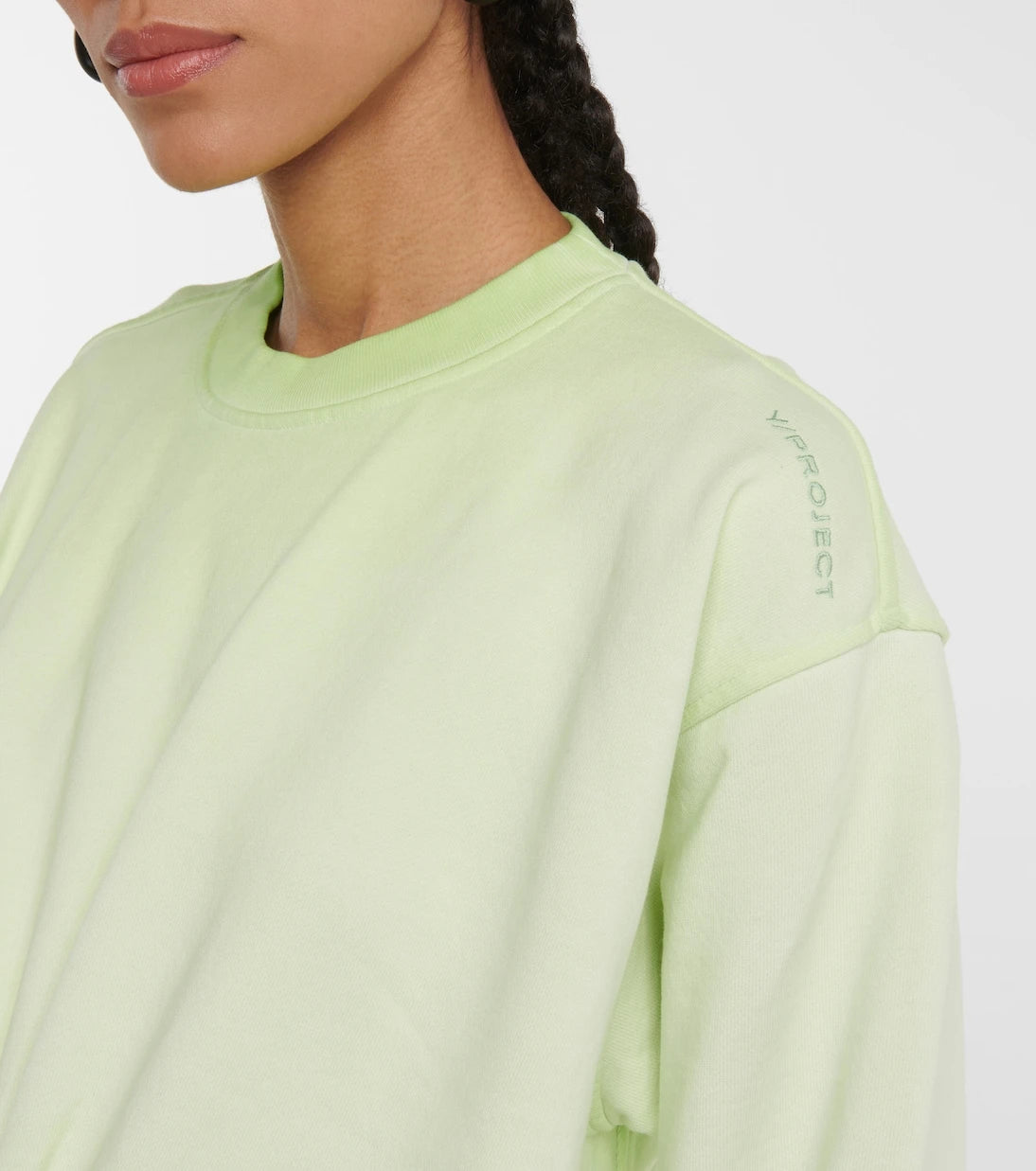 Y/Project - Cotton sweatshirt dress