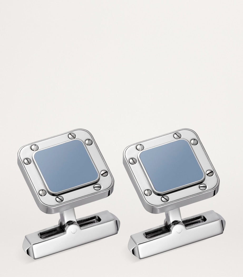 Santos De Cartier Cufflinks, Pen and Wallet Set