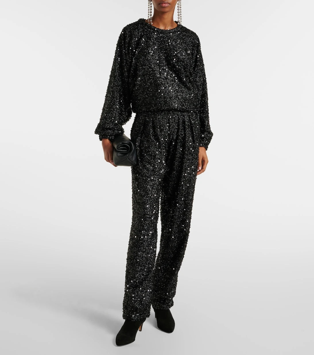 Isabel Marant - Aras payetli geniş paça pantolon