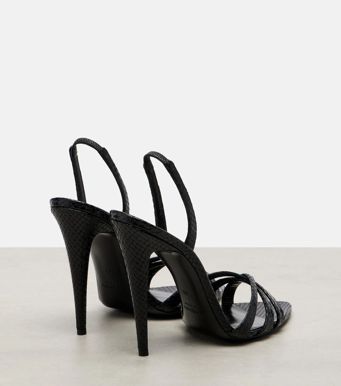 Saint Laurent - Kate leather slingback sandals