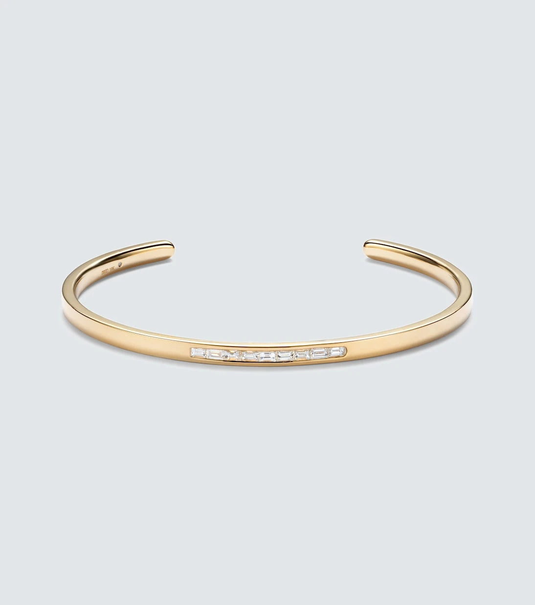 Shay Jewelry - 18kt gold bangle with diamonds