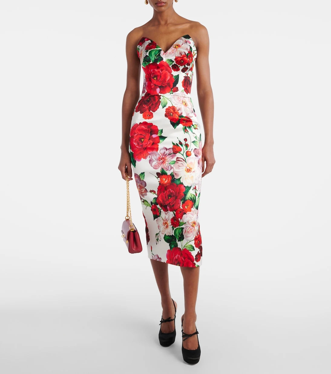 Dolce&Gabbana - Floral midi dress