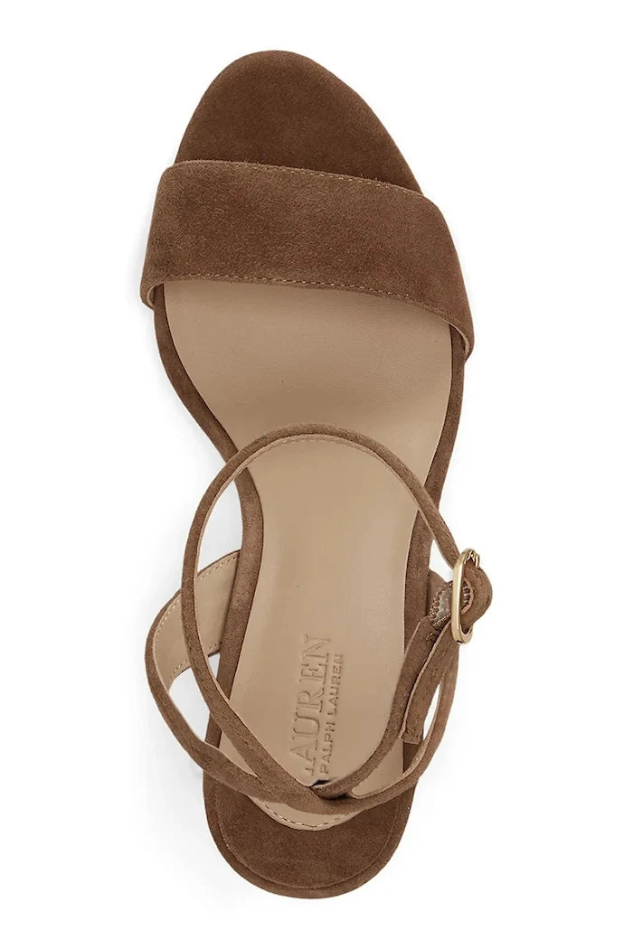 Lauren Ralph Lauren Gracy Deri Topuklu Sandalet