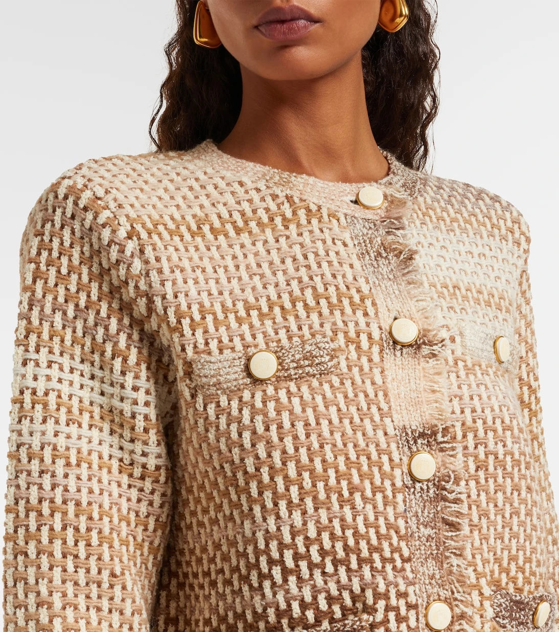 Veronica Beard - Sariyah cotton and wool-blend jacket