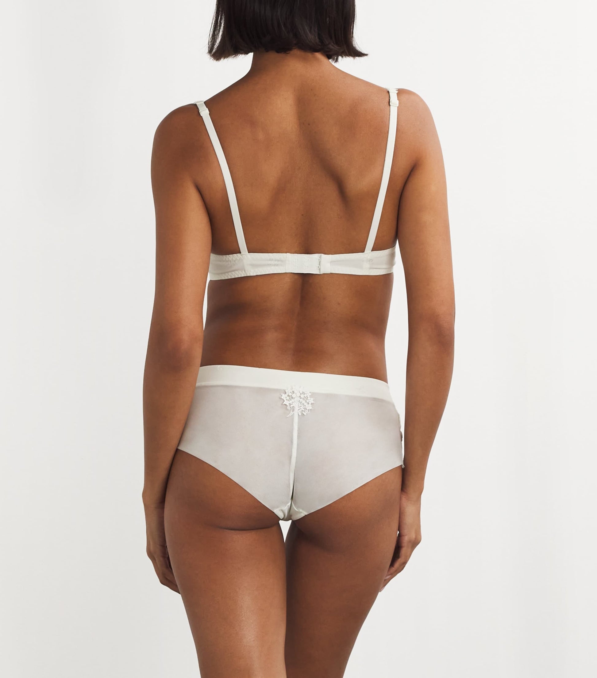 Simone Perele Ivory Lace Wish Shorty Briefs