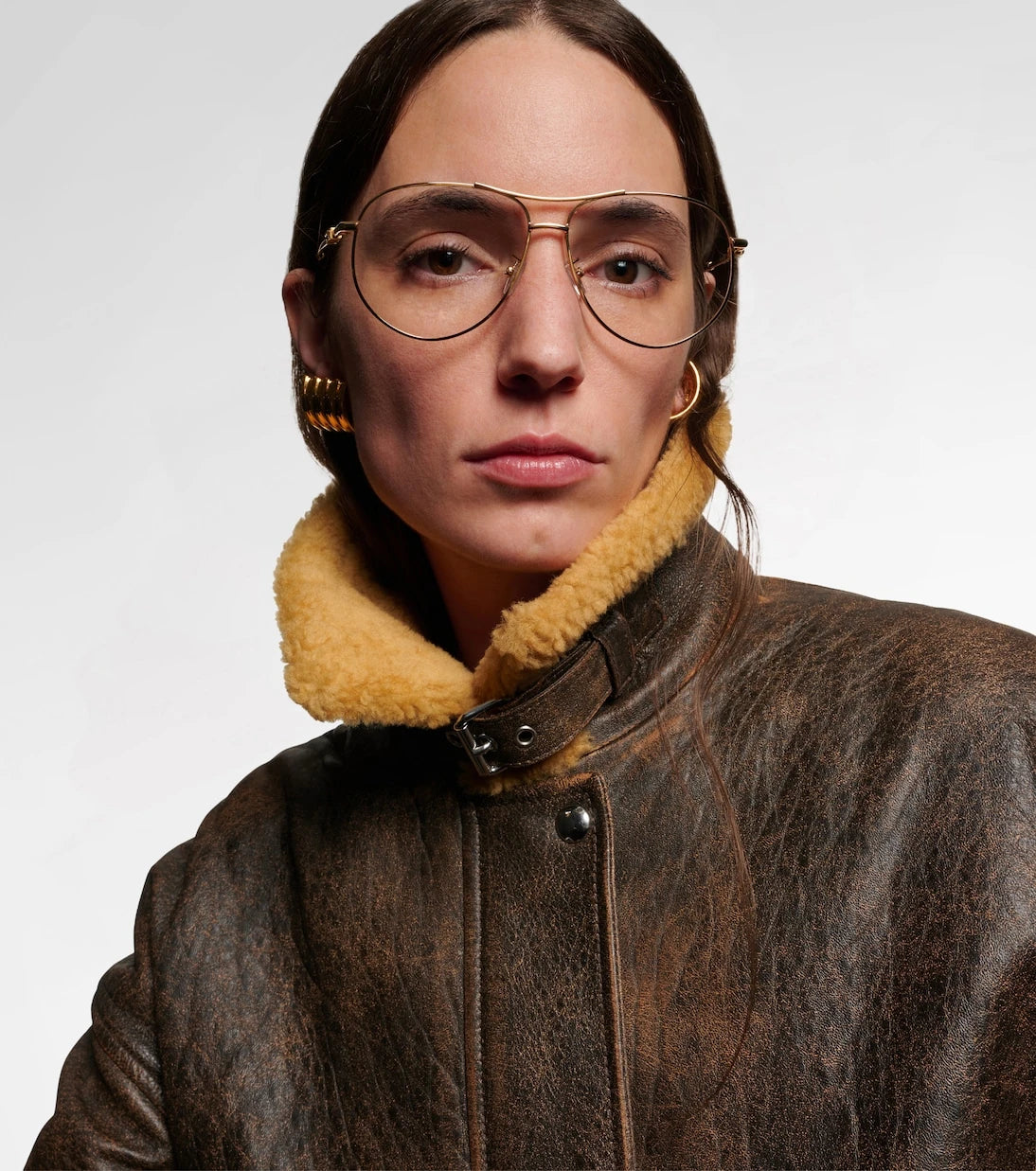 Fendi - Fendigraphy aviator glasses