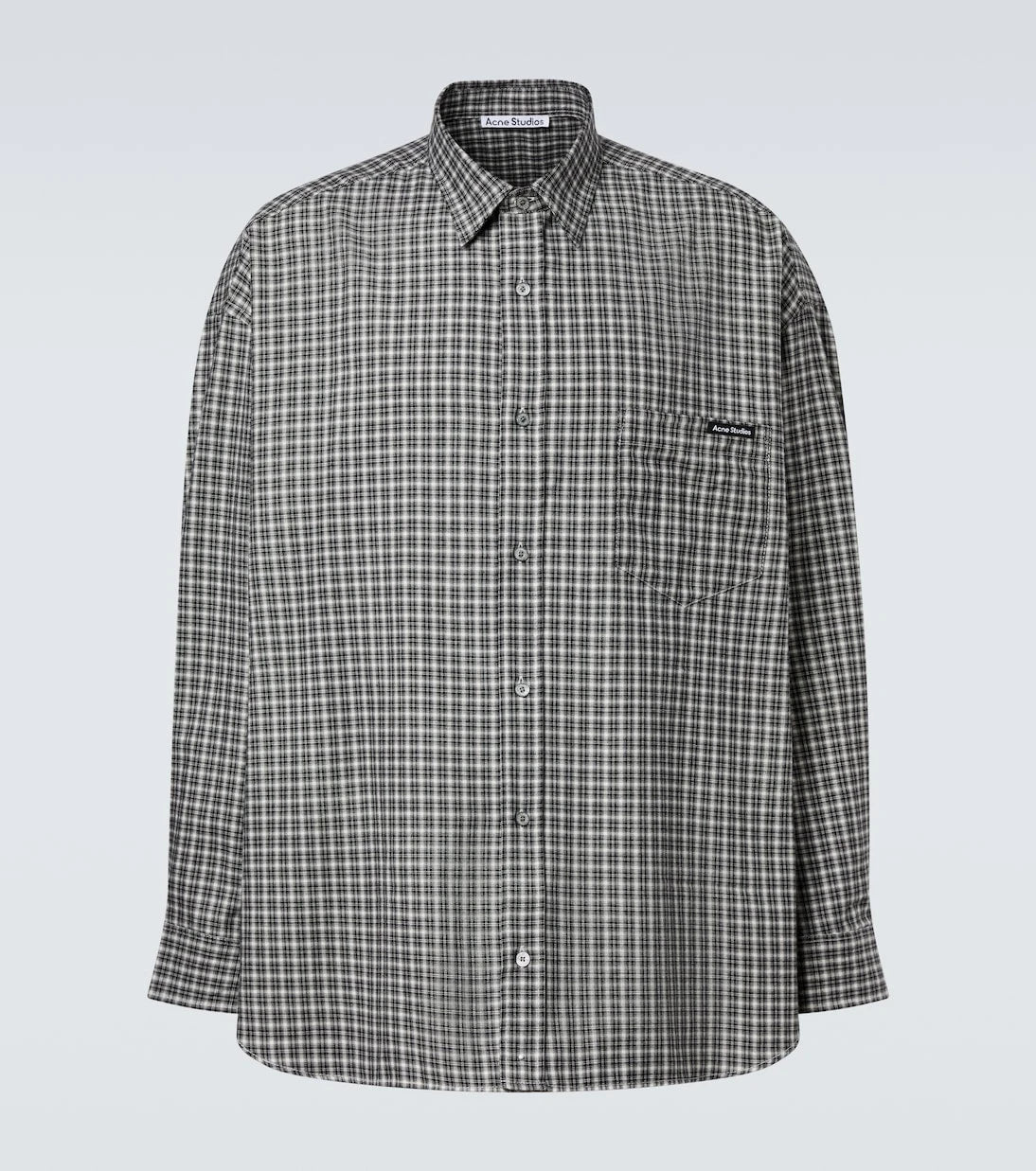 Acne Studios - Checked cotton flannel shirt