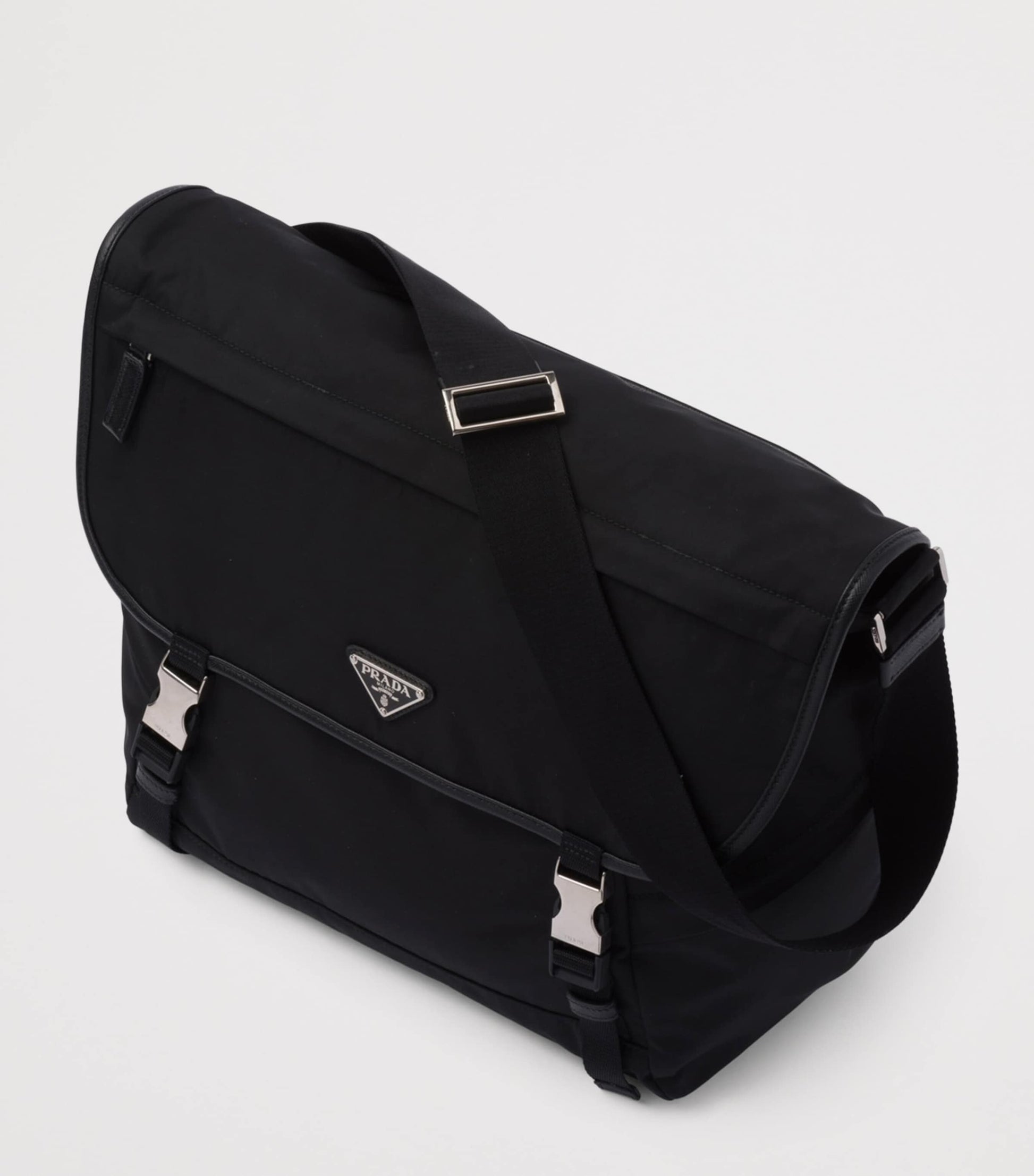 Prada Re-Nylon and Saffiano Leather Shoulder Bag