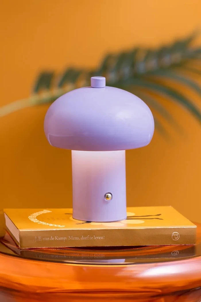 Kablosuz LED masa lambası Leitmotiv Retro Seta 12,5 x 15 cm