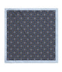 Giorgio Armani Silk Monogram Pocket Square