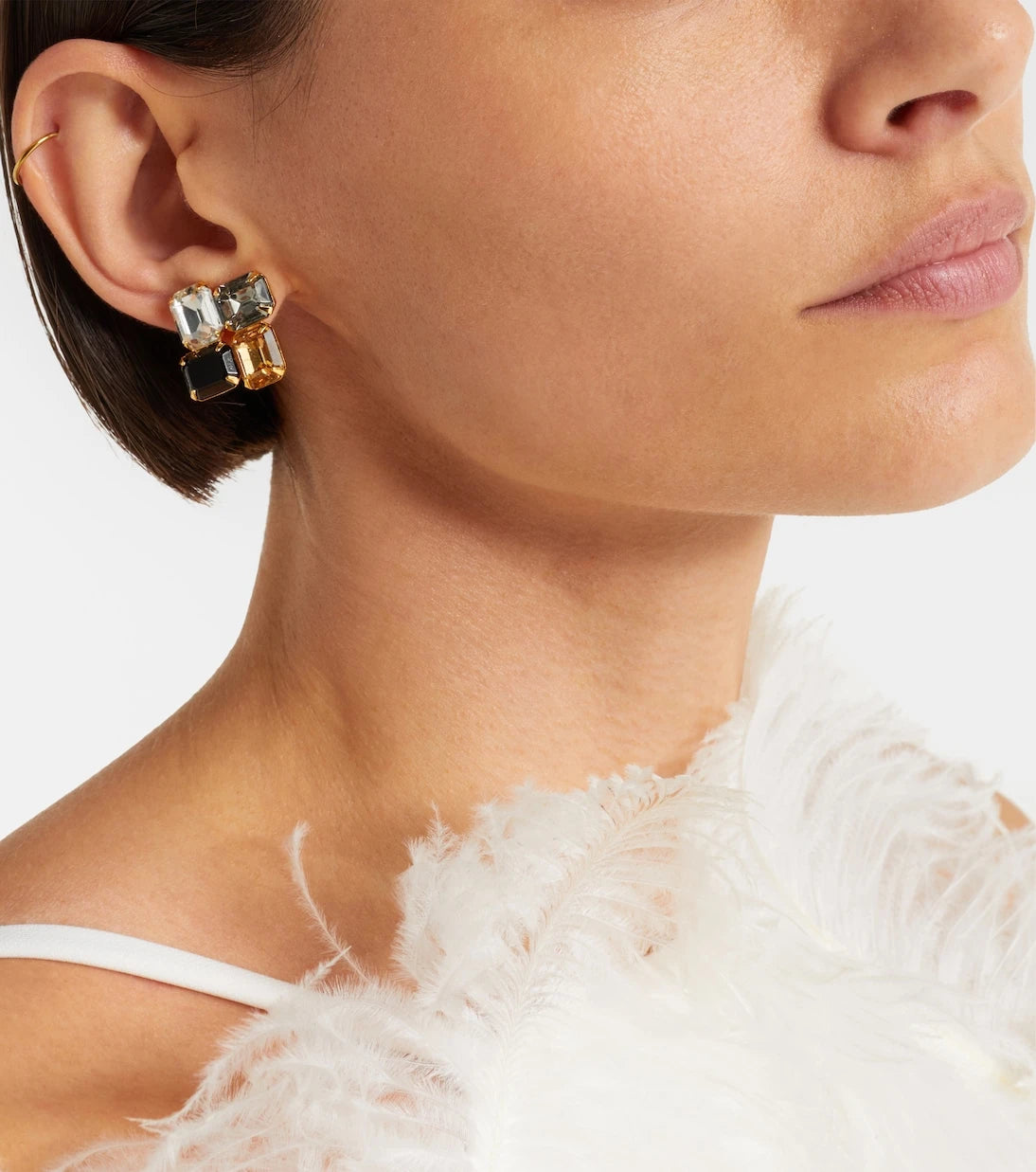 Jennifer Behr - Piccolo gold-plated earrings