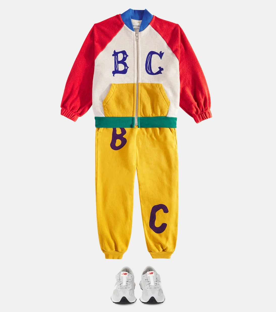 Bobo Choses - BC colorblocked cotton jacket