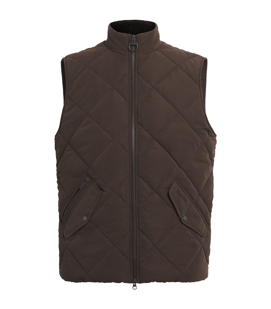 Barbour Black Quilted City Chelsea Gilet